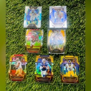 Select Collectible Football Cards Lot of 7 2021 Panini